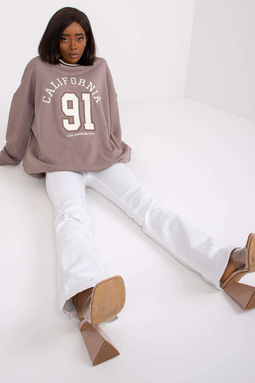 Suzanne tumebeež puuvillane dressipluus