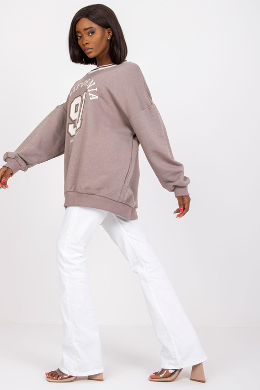 Suzanne tumebeež puuvillane dressipluus