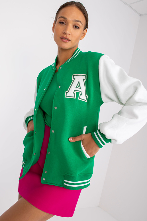 Palma tikandiga roheline bomber...