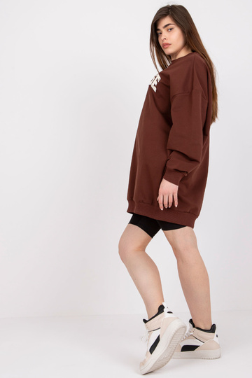 Tumepruun dressipluus...