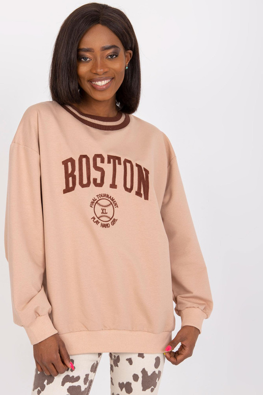 Beež puuvillane dressipluus Louna