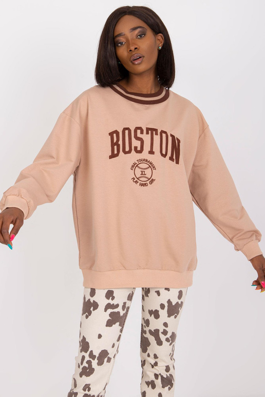 Beež puuvillane dressipluus Louna