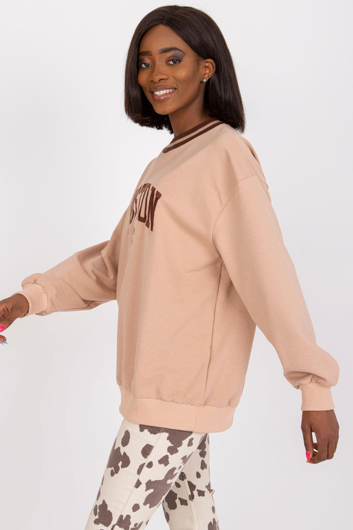 Beež puuvillane dressipluus Louna