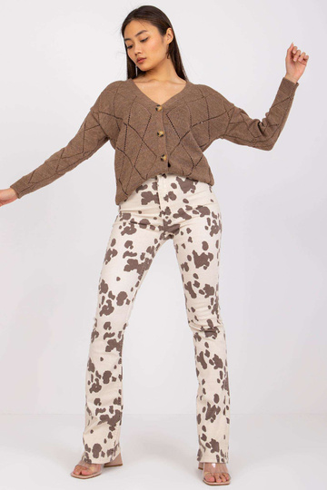 Pruun villase kampsun...