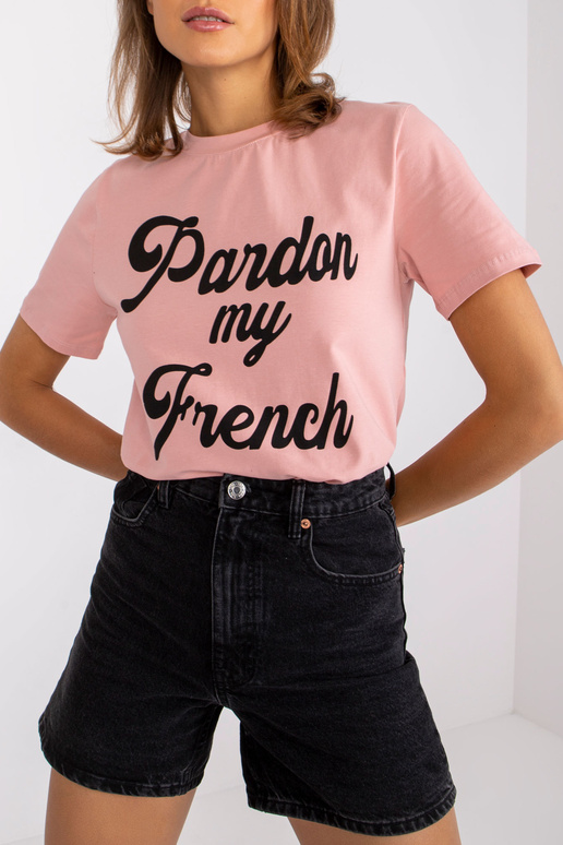 Kahvaturoosa naiste ümarkaelusega...