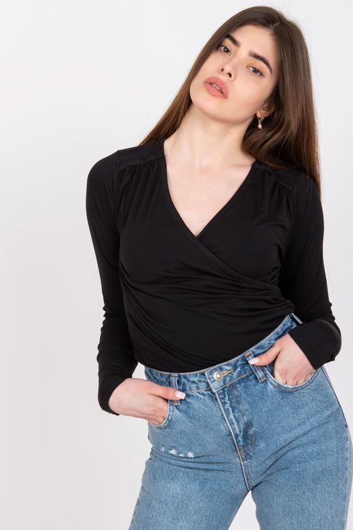 Must kaelusega pluus Alicante