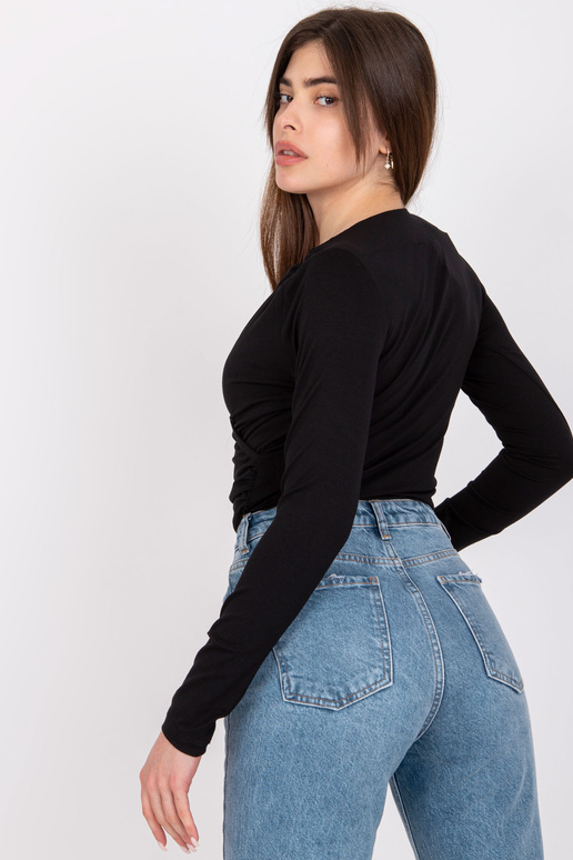 Must kaelusega pluus Alicante