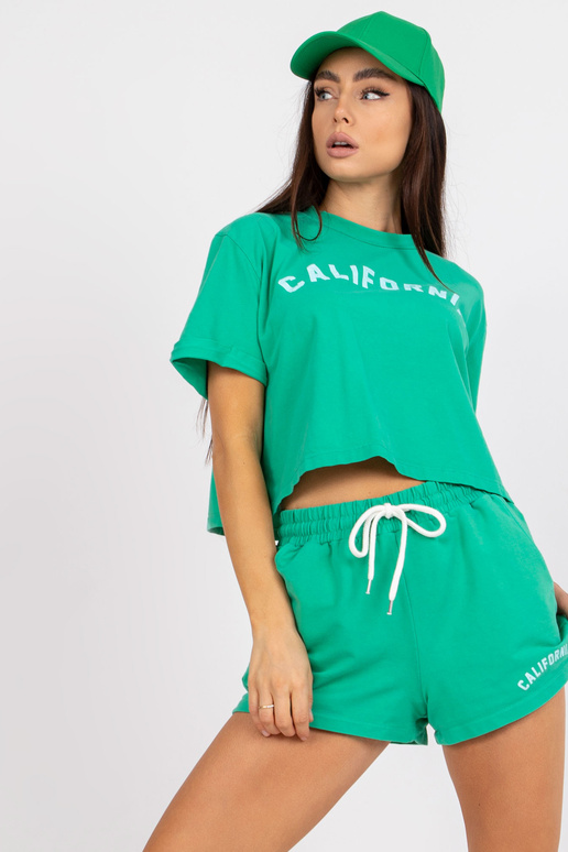 Roheline puuvillane suvekomplekt...