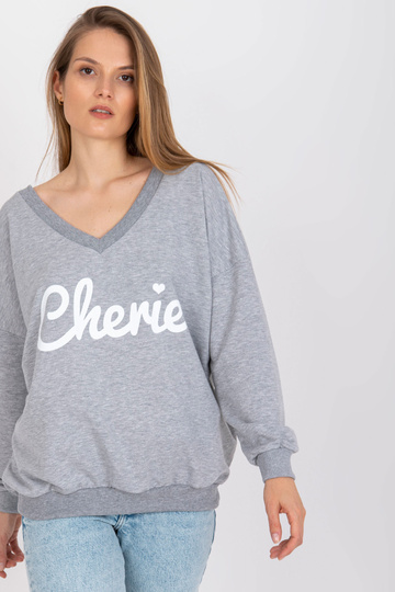 Hall ja valge oversize...