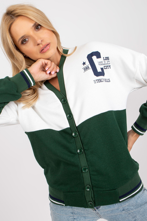 Valge ja roheline dressipluus ilma...