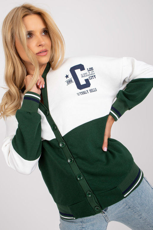 Valge ja roheline dressipluus ilma...