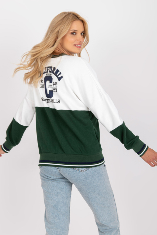 Valge ja roheline dressipluus ilma...