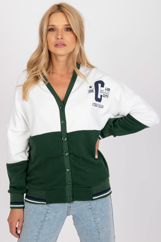 Valge ja roheline dressipluus ilma...