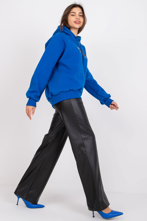 Tumesinine Oversize pusa kapuutsiga...