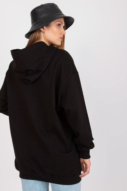 Must avar pusa kapuutsi ja taskutega