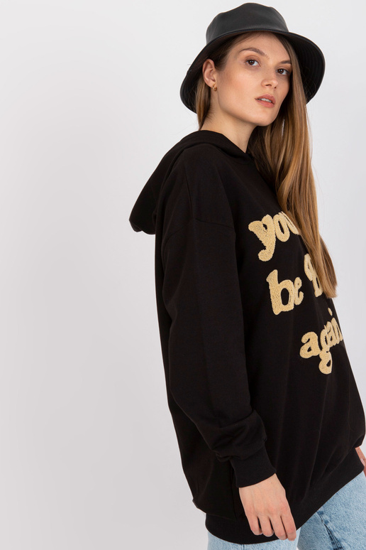 Must avar pusa kapuutsi ja taskutega