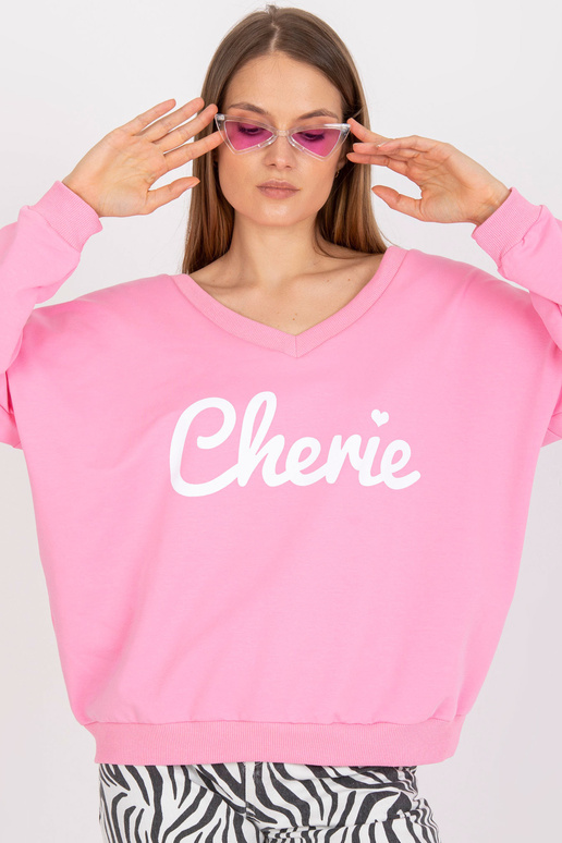 Roosa ja valge vabaajaprinteriga...