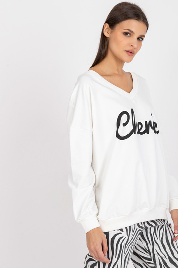 Ecru puuvillast oversize...