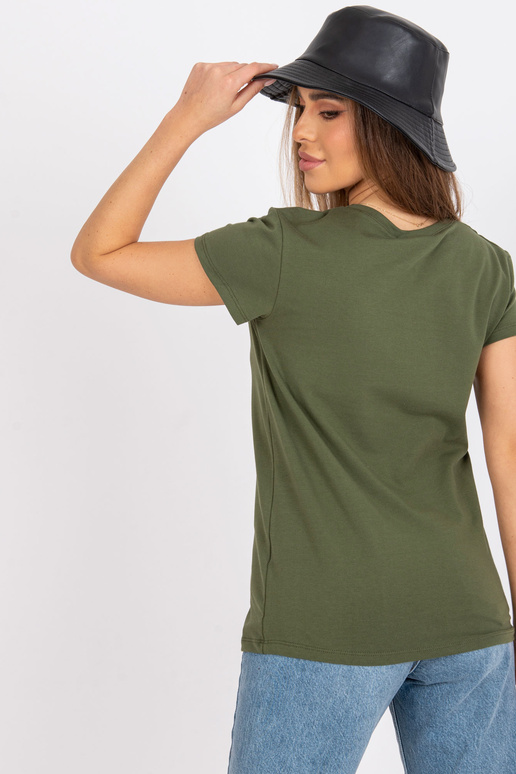 Khaki värvi naiste T-särk Peachy