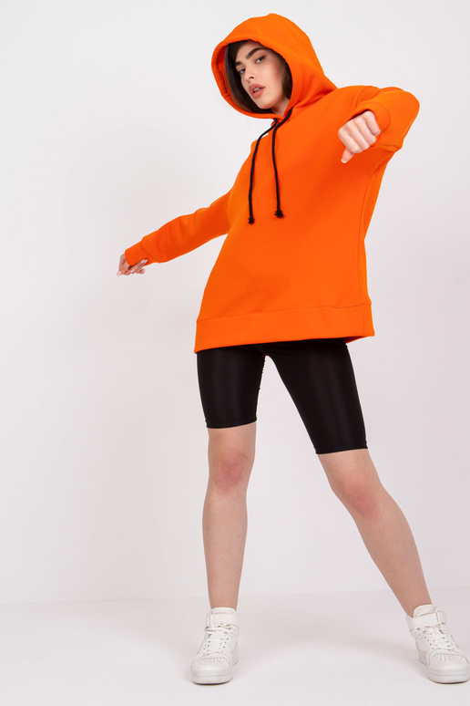 Oranž naiste kampsun kapuutsiga Tenerife