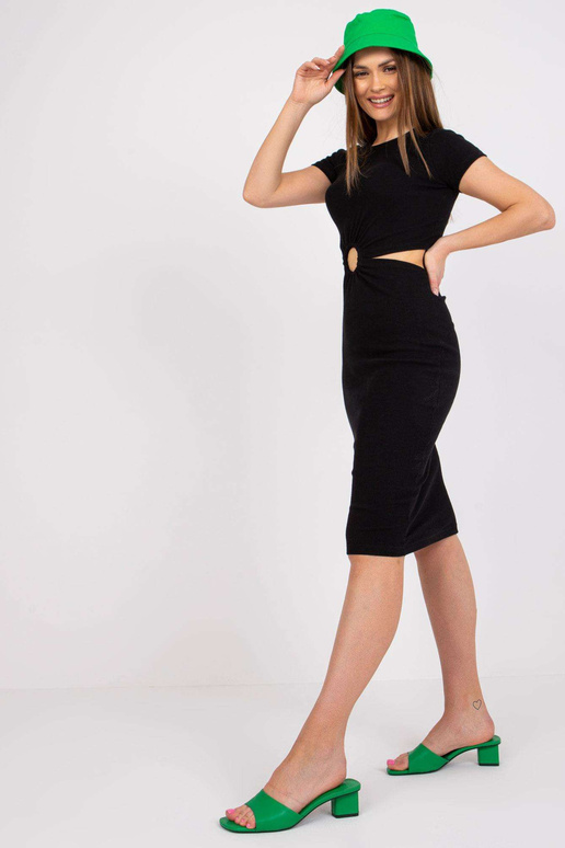 Must triibuline kleit Cecilia RUE PARIS Must triibuline kleit Cecilia RUE PARIS