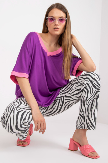 Lilla ja roosa V-kaelusega... 2