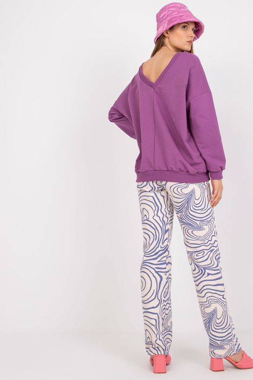 Lilla roosa puuvillase printiga...