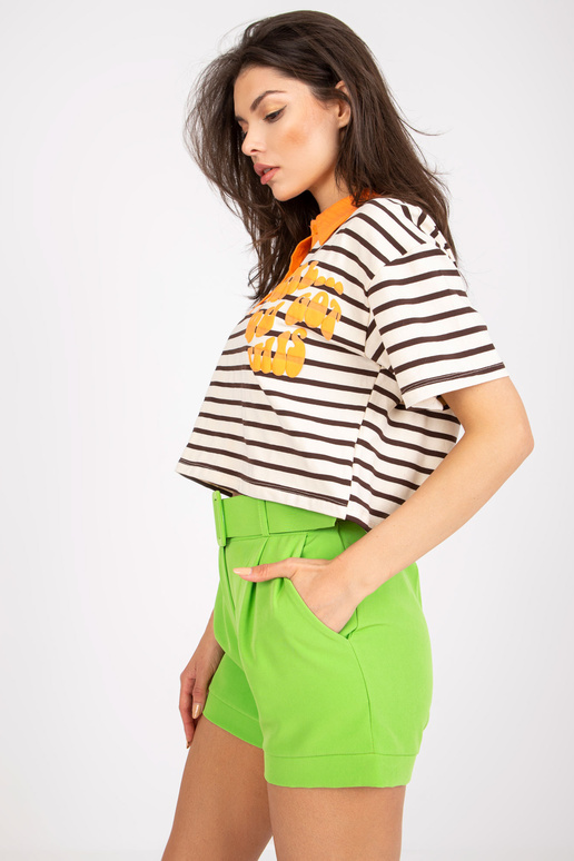 Beež pruuni triibuline polosärk