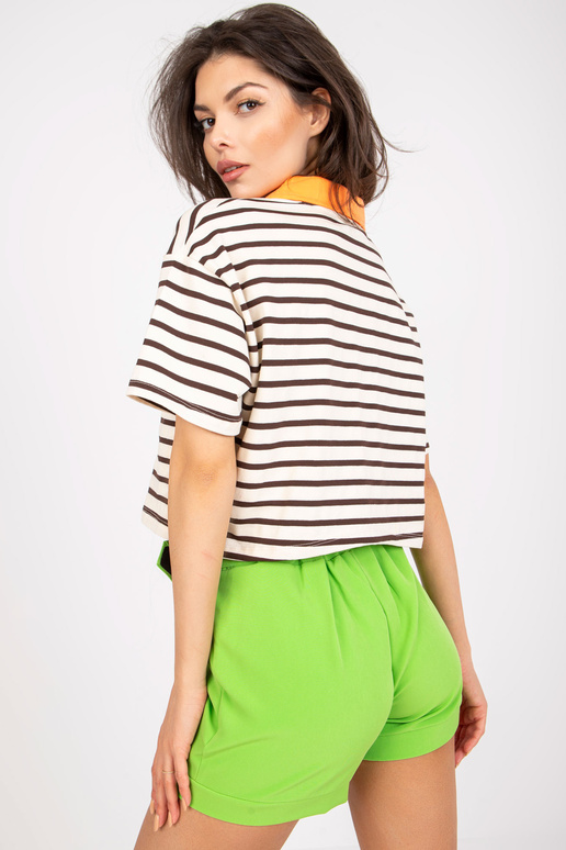 Beež pruuni triibuline polosärk