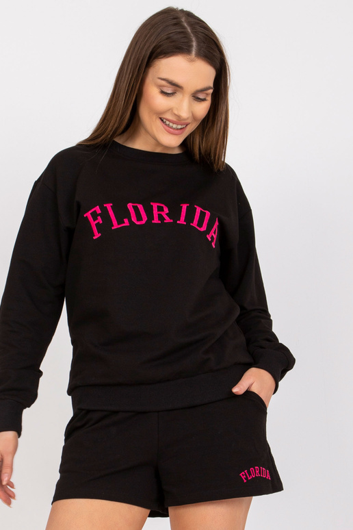 Must dressipluusi komplekt ümara...