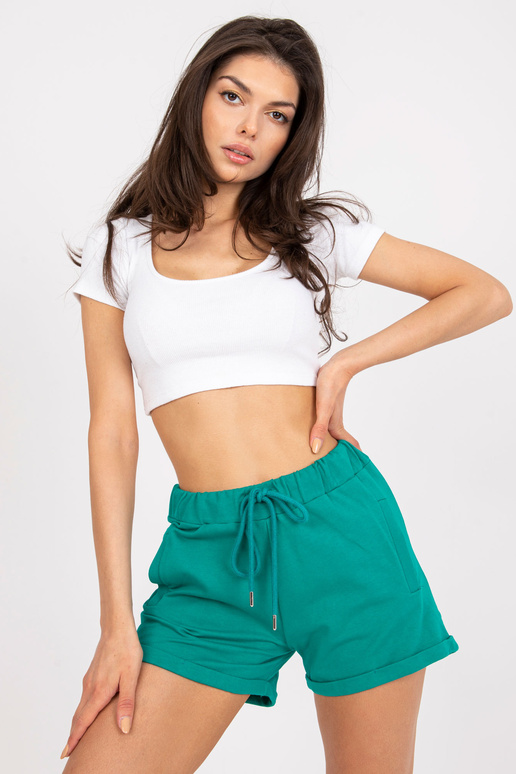 Tumerohelised põhilised taskutega...