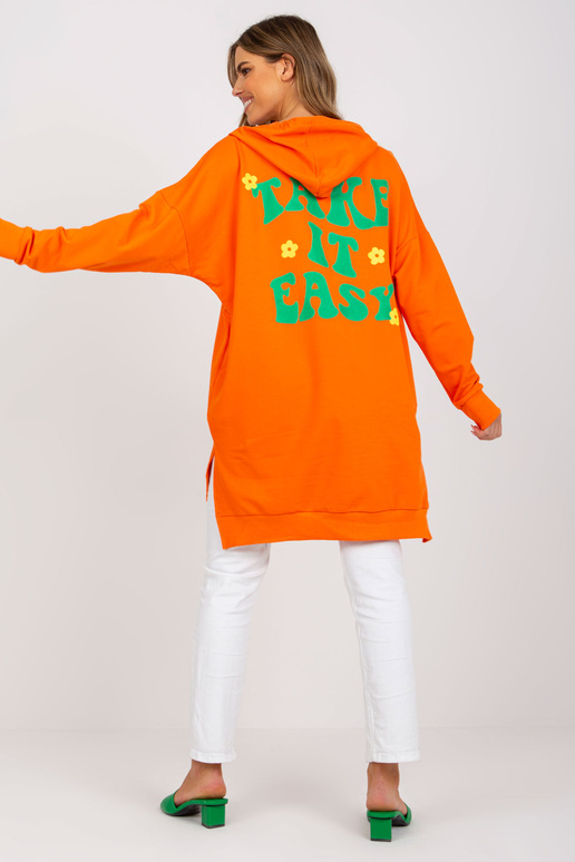 Oranžikasroheline pikk puuvillane...