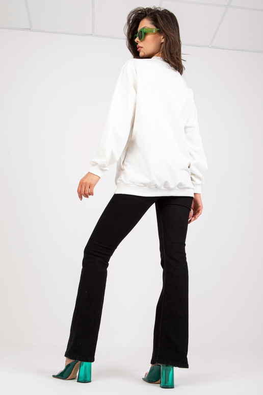 Valge ja roheline oversize trükiga...