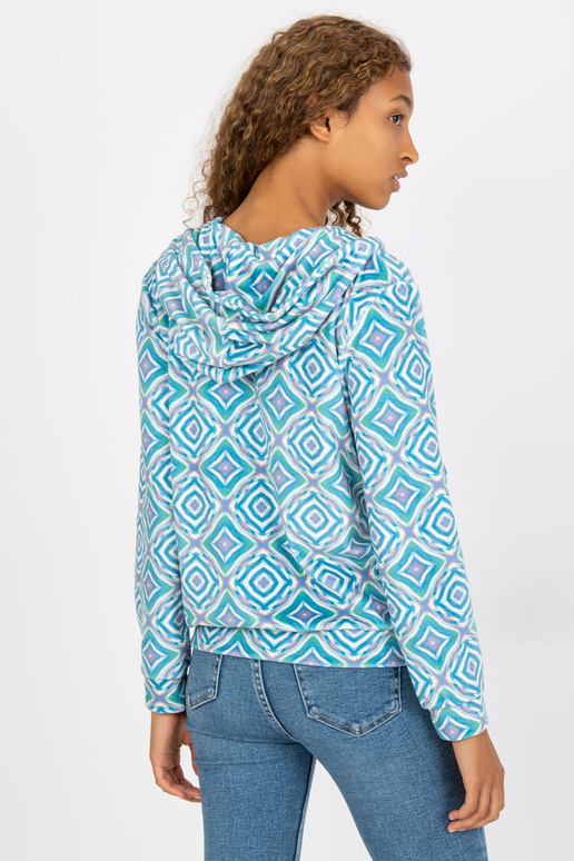 Helesinine veluurist dressipluus...