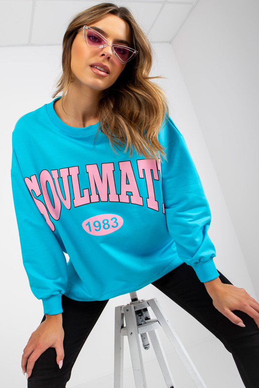 Sinine/roosa laia kapuutsita pikkade...