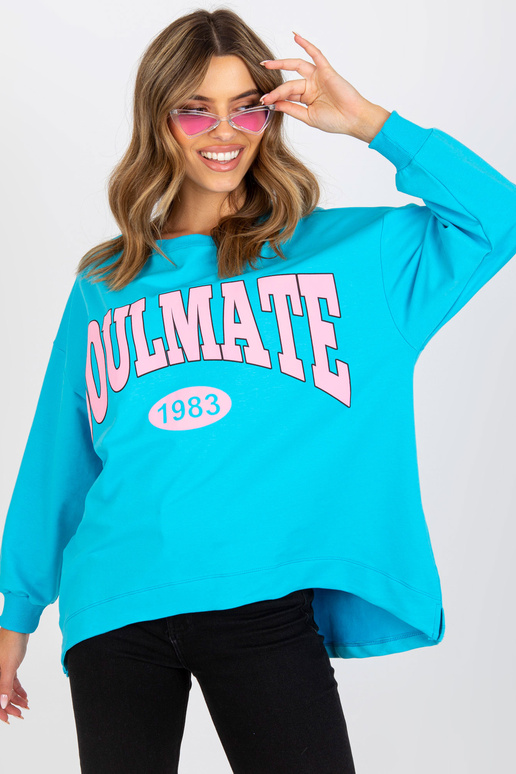 Sinine/roosa laia kapuutsita pikkade...