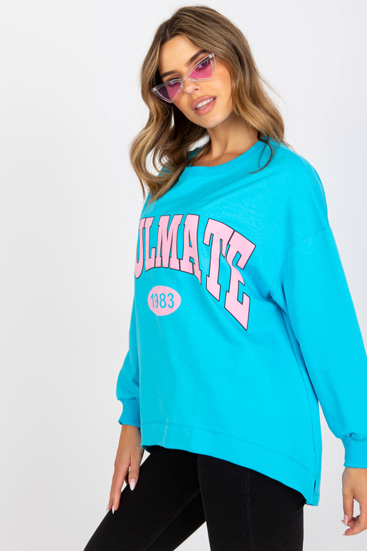 Sinine/roosa laia kapuutsita pikkade...