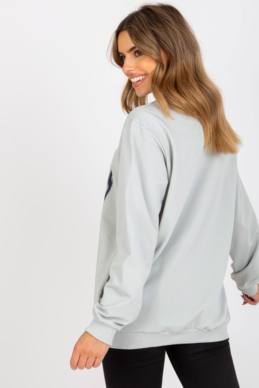 Hallikas-tumesinine kapuutsita...