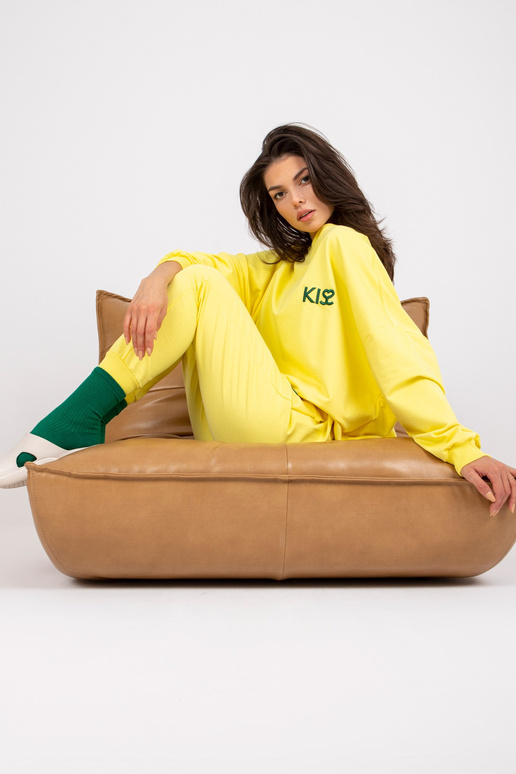 Kollane kaheosaline tikandiga...