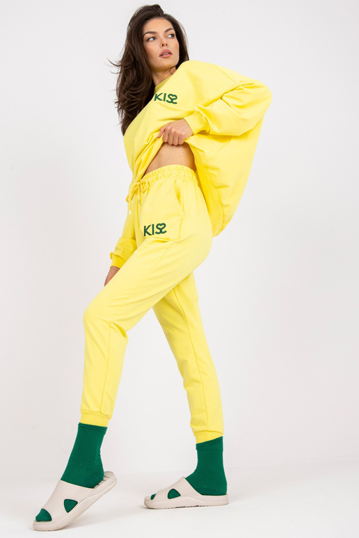 Kollane kaheosaline tikandiga...