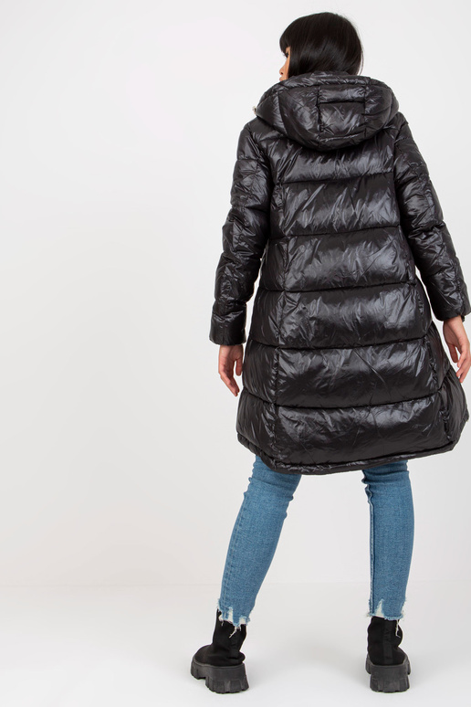 Must pikk teppimisega talvejope Must pikk teppimisega talvejope