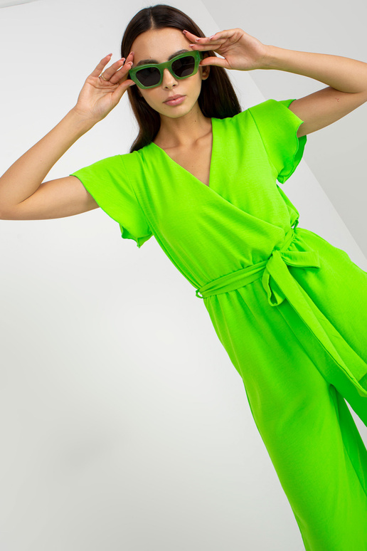 Fluo roheline laia säärega lühikeste...