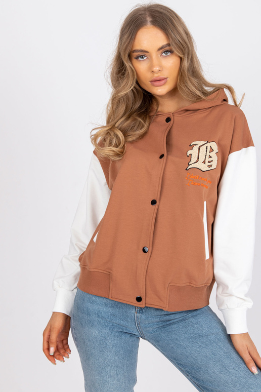 Helepruun pesapalli dressipluus...