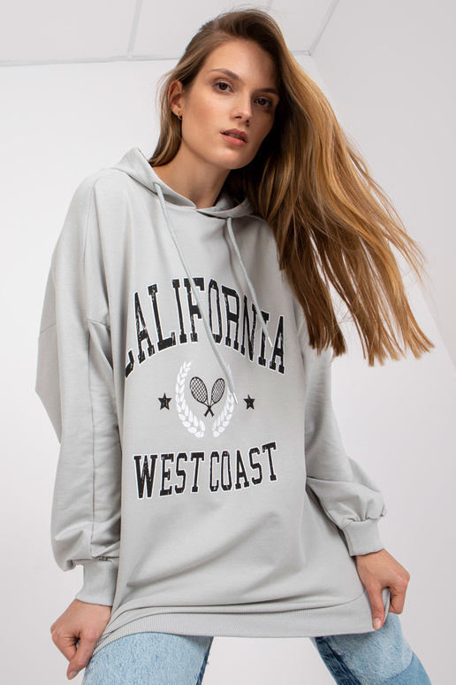 Hall printi ja pikkade varrukatega...