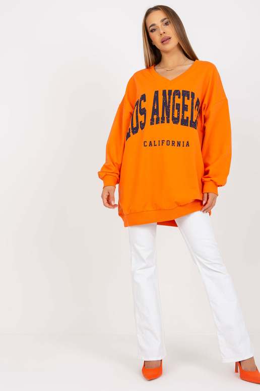 Oranži-merevärvi dressipluus ühe...