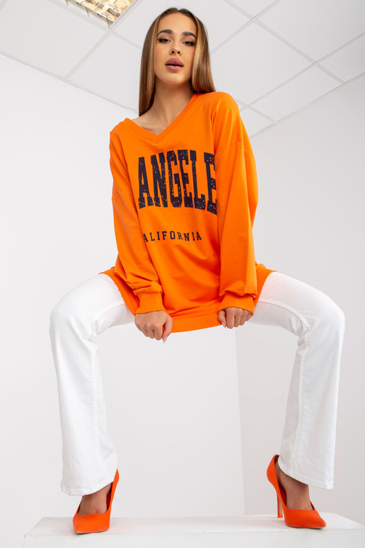 Oranži-merevärvi dressipluus ühe...