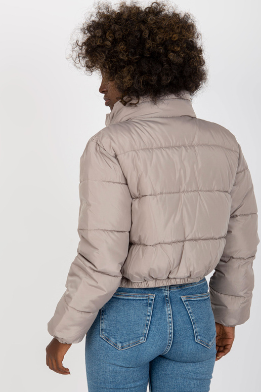 Helehall tepitud talvejope kapuutsiga... Helehall tepitud talvejope kapuutsiga...