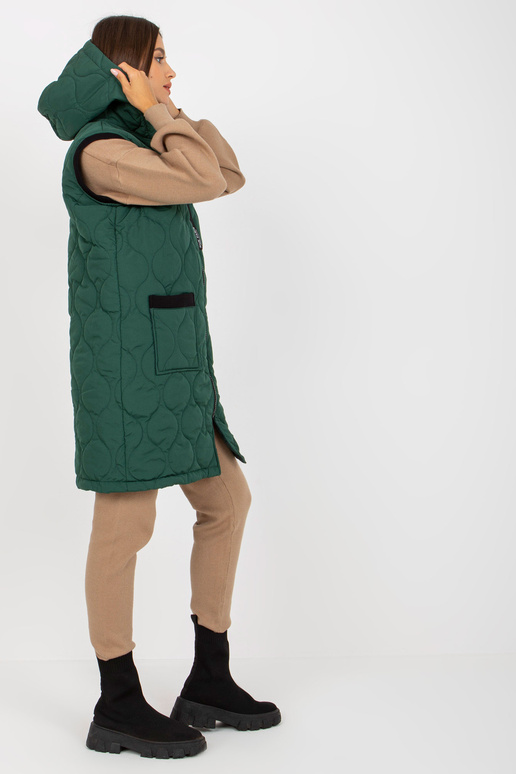 Tumeroheline pikk tepitud vest... Tumeroheline pikk tepitud vest...