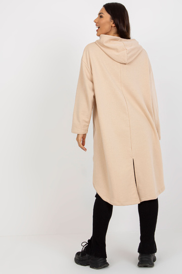 Hellbeiger Damen kapuuts...