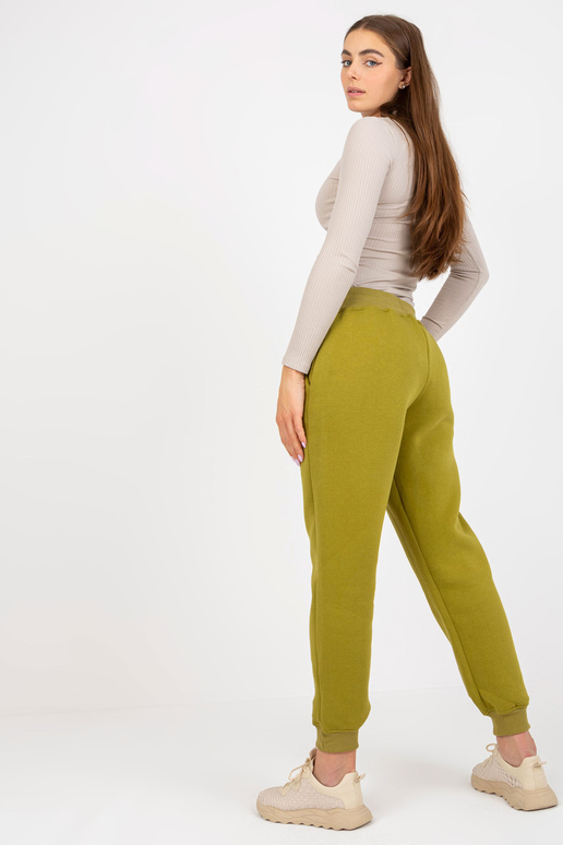 Oliivipuuvillast põhilised dressipüksid